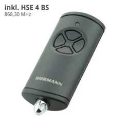 Hörmann ProMatic Garagentorantrieb Serie 3 BiSecur -Garagentor Serie 4512583 inkl hoermann hse 4 bs komplett struktur schwarz