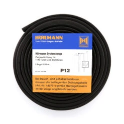 Hörmann Zargendichtung Mit Dichtungskeil Für T30-Türen Und Stahltüren P12, Länge 6,50 Meter