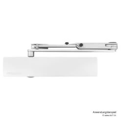 GEZE Feststellarm TS 2000/TS 4000, Silber -Garagentor Serie 452738 geze feststellarm ts 2000 ts 4000 silber din rechts