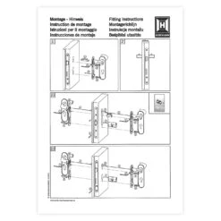 Hörmann Feuerschutz-Wechselgarnitur Typ D110 In Kunststoff Schwarz -Garagentor Serie 454685 hoermann feuerschutz wechselgarnitur typ d 110 in kunststoff schwarz montageanleitung