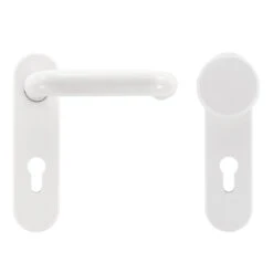 Hörmann FS Wechselgarnitur D110 Kurzschild PZ, Weiß