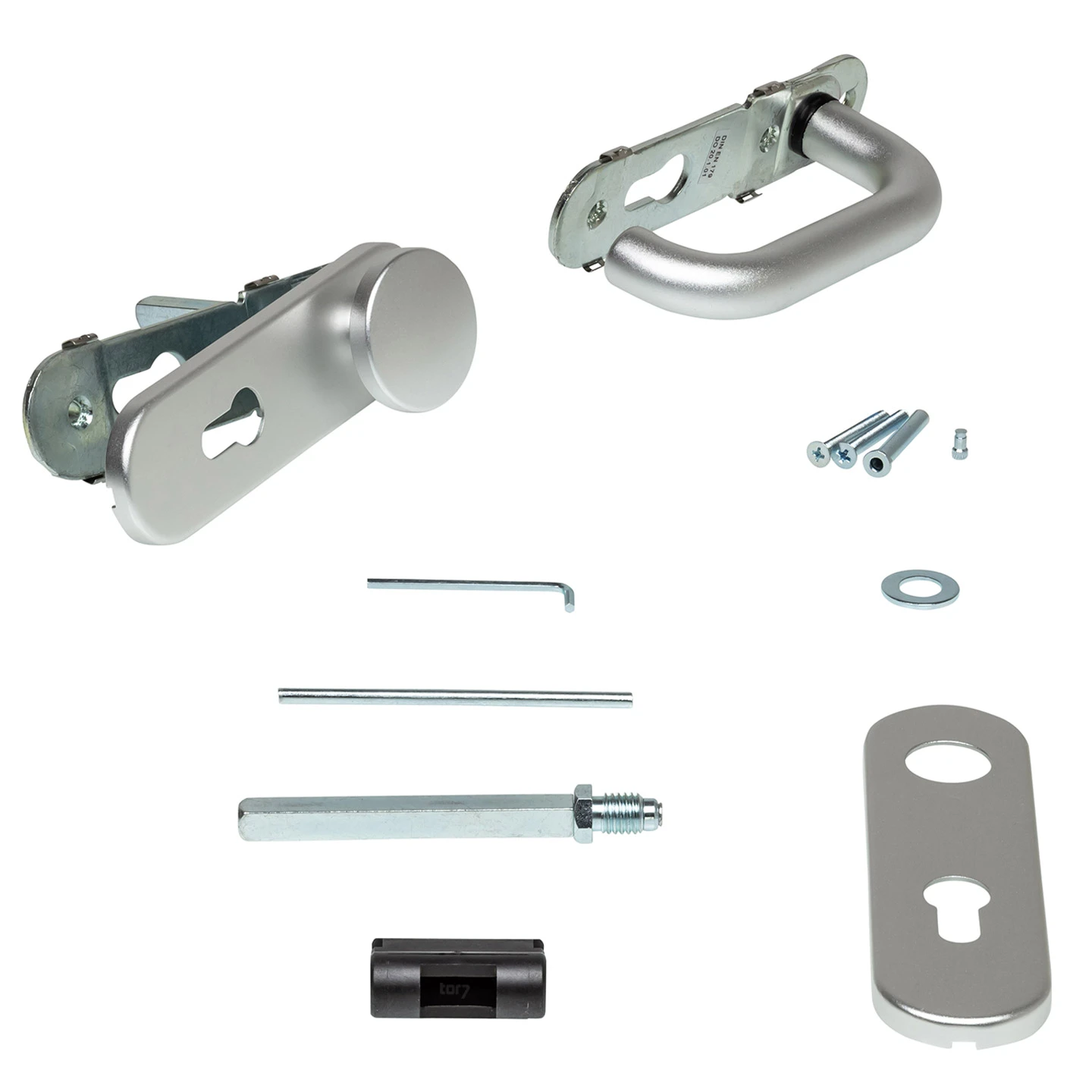 Hörmann Feuerschutz-Wechselgarnitur Typ D110 PZ, Aluminium 7 Hörmann Feuerschutz-Wechselgarnitur Typ D110 PZ, Aluminium – Bild 7