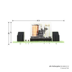 Hörmann Platine PR1 Mit Halterung, PortaMatic -Garagentor Serie 4548858 hoerrmann platine pr 1 mit halterung portamatic platine laenge tiefe