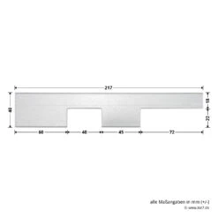 Hörmann Futterstücke, Zargen, 24 Stück 7 Hörmann Futterstücke, Zargen, 24 Stück -Garagentor Serie 457365 hoermann futterstuecke zargen 24 stueck bemassung