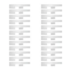Hörmann Futterstücke, Zargen, 24 Stück 6 Hörmann Futterstücke, Zargen, 24 Stück -Garagentor Serie 457365 hoermann futterstuecke zargen 24 stueck lieferumfang