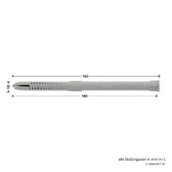Hörmann Dübelpaket D102 Für Stahltüren, Brandschutztüren -Garagentor Serie 479822 hoerrmann duebelpaket d101 10 x 160 senkkopfschraube torx porenbeton 10 stueck masse duebel