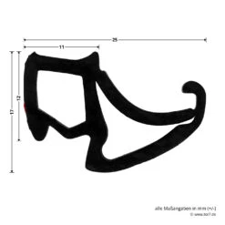 Hörmann Zargendichtung P132, 6500 Mm 13 Hörmann Zargendichtung P132, 6500 Mm -Garagentor Serie 501103 hoermann zargendichtung p132 6500 mm masse