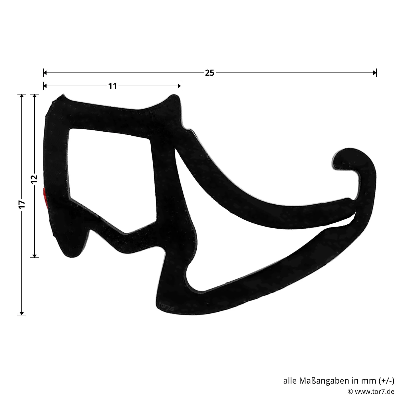 Hörmann Zargendichtung P132, 6500 Mm 7 Hörmann Zargendichtung P132, 6500 Mm – Bild 7