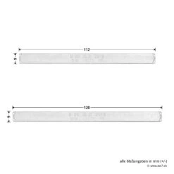 Hörmann FS Drückergarnitur D110 Rosette PZ, Alu -Garagentor Serie 535346 hoermann fs drueckergarnitur d110 pz rosette alu f1 gleitlager masse stift