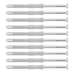 Hörmann Dübelpaket D54, OD-Stahltüren, T30 Brandschutztüren -Garagentor Serie 548784 hoermann duebelpaket d54 10x100 mit senkkopfschraube torx mauerwerk beton 10 stueck lieferumfang