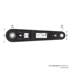 Hörmann Kettenbox 1:2 -Garagentor Serie 637012 hoermann kettenbox 1 2 breite