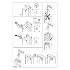 Hörmann Drucktaster DTH-R, Auf-Stopp-Zu -Garagentor Serie 637713 hoermann drucktaster dth r auf stopp zu anleitung