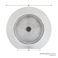 Hörmann Flanschkupplung Für Welle D40 -Garagentor Serie 638004 hoermann flanschkupplung fuer welle d 40 masse