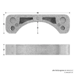 Hörmann Zubehörbeutel 1, SE2 -Garagentor Serie 638918 hoermann zubehoerbeutel 1 se2 masse