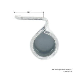 Hörmann Flügelteil FE Verzinkt, Nicht Verstellbar, H8-5/MZ 7 Hörmann Flügelteil FE Verzinkt, Nicht Verstellbar, H8-5/MZ -Garagentor Serie 690407 hoermann fluegelteil fe verzinkt nicht verstellbar fuer h8 5 mz masse 2