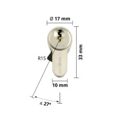 Schließzylinder 30/30 Mit Drei Schlüsseln Doppelzylinder NP 9 Schließzylinder 30/30 Mit Drei Schlüsseln Doppelzylinder NP -Garagentor Serie 77004016 wuerth abmessungen profildoppelzylinder vorderansicht5aa27f6502760