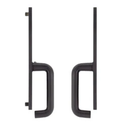 Hörmann Aluminium-Drückergarnitur, Schloss Einliegend, PZ 60/60 Mm -Garagentor Serie 770299 hoermann aluminium drueckergarnitur schloss einliegend pz 60 60 mm seitenansicht