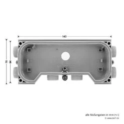 Hörmann Schließkantensicherung-Set Mit Optosensoren Und Platinen -Garagentor Serie 8054791 hoermann schliesskantensicherung set mit optosensoren und platinen gehaeuse masse
