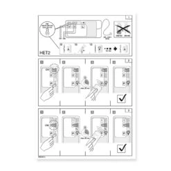 Hörmann Set: Empfänger HET 2 Mit 2 Handsendern HSM 4, 868 MHz -Garagentor Serie h902 hoermann set empfaenger het 2 mit 2 handsendern hsm 4 868 mhz anleitung