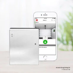 SOMMER SOMweb -Garagentor Serie s11342 00001 sommer som web anwendungsbeispiel