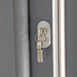 Hörmann ThermoPlus Haustür THP 750 Titan Metallic CH703 DIN LINKS -Garagentor Serie thp750lich703 hoermann thermopro haustuer din links titan metallic 03